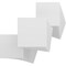 Ekena Millwork 7 3/4W x 7 3/4H x 1T PVC Hobby Boards, Unfinished, 25PK HBP08X08X100DUN - alternate 1